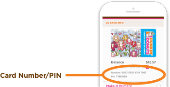 Check Dunkin Donuts Gift Card Balance Without Pin If Your Dd Is In The App Number