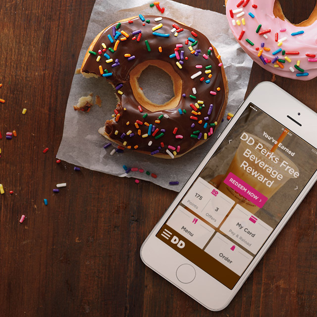 Mobile App Dunkin' Donuts