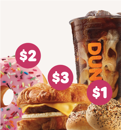 Dunkin donuts prices discount