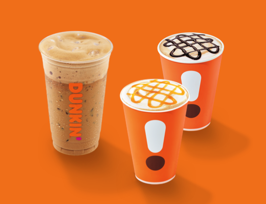 A Dunkin' espresso