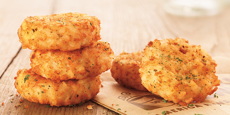 Dunkin’ Donuts hash browns.