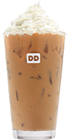 Dunkin’ Donuts Iced Latte.