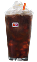 A Dunkin’ Donuts Sweet & Salted Cold Brew with whipped cream.