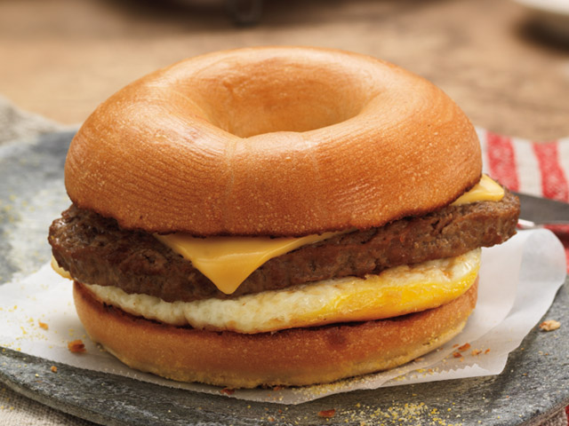 Dunkin Donuts Bacon Egg And Cheese Bagel Calories