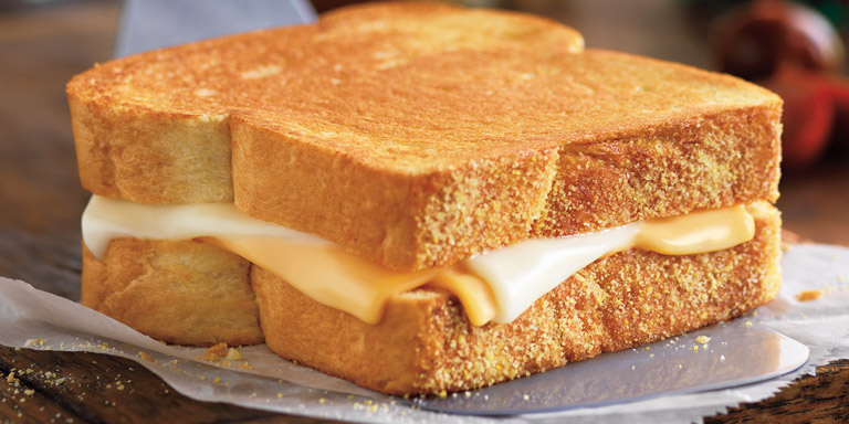 Dunkin’ Donuts Grilled Cheese sandwich on Texas Toast.