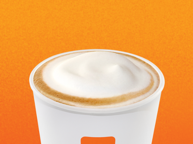 A hot latte