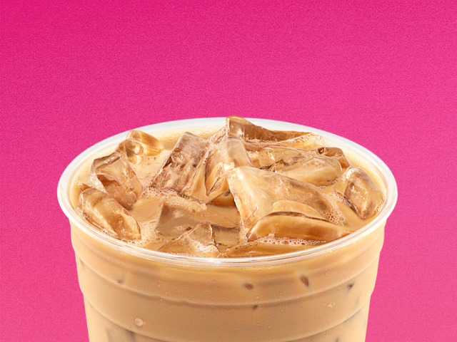 An iced latte