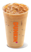 An iced coffee